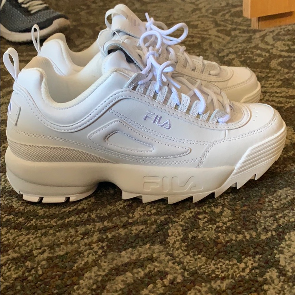 Lightly worn FILA shoes